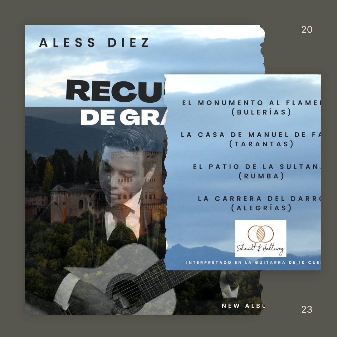 Aless Diez album Recuerdos de Granada ara guitarra de 10 cuerdas.